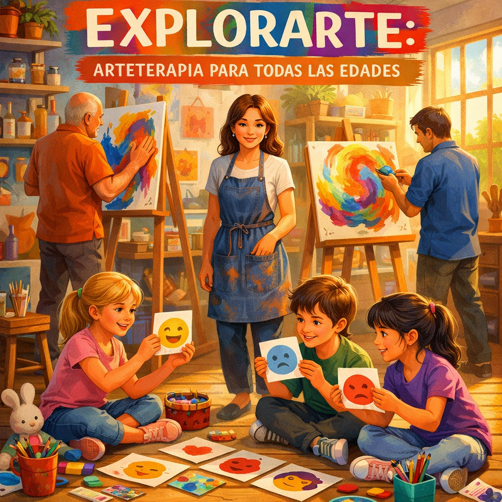 EXPLORARTE : Arteterapia para todas las edades